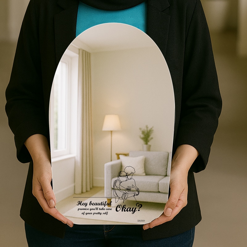 آینه سایان هوم Hey Beautiful نمای نزدیک