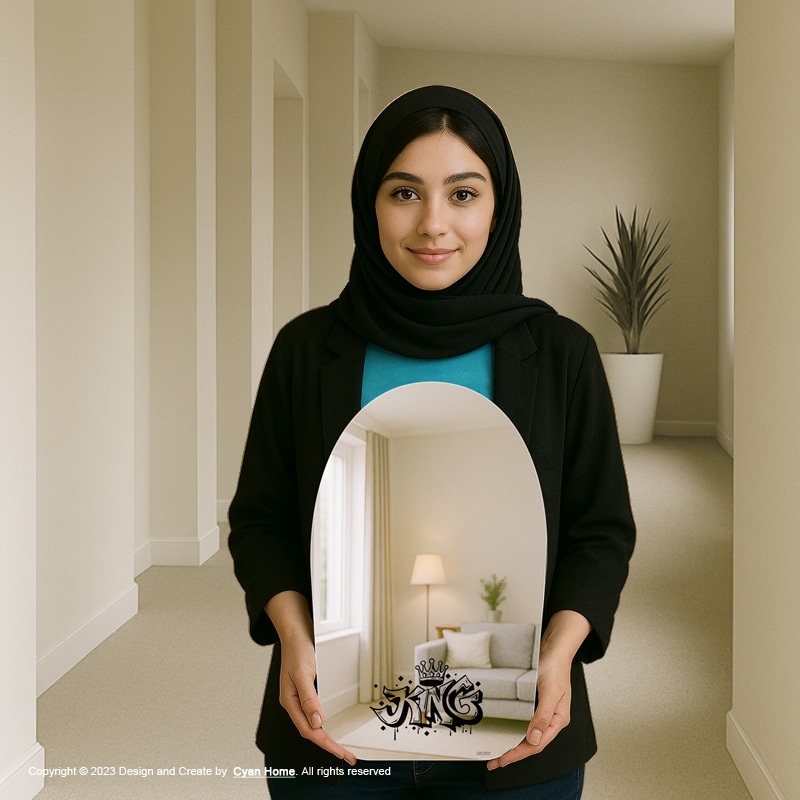 آینه سایان هوم مدل King اندازه