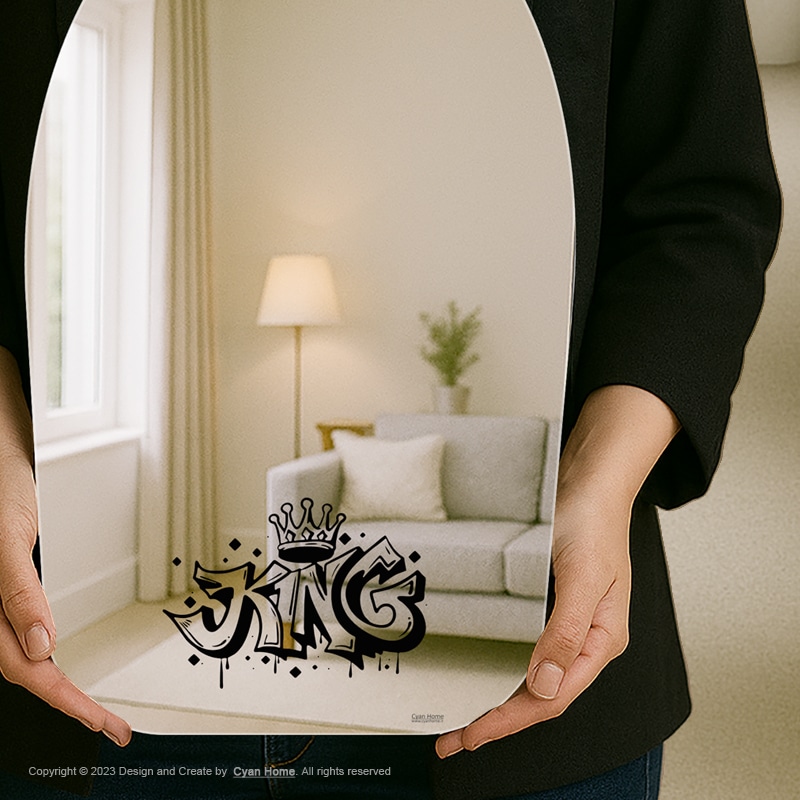 آینه سایان هوم مدل King نمای نزدیک