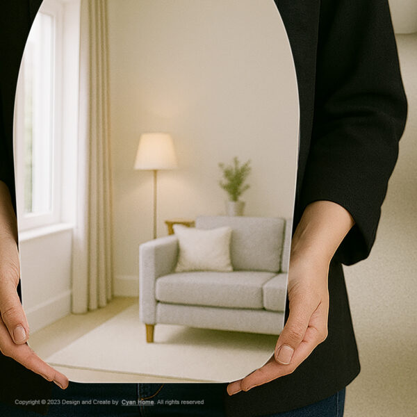 آینه سایان هوم مدل مدرن نمای نزدیک