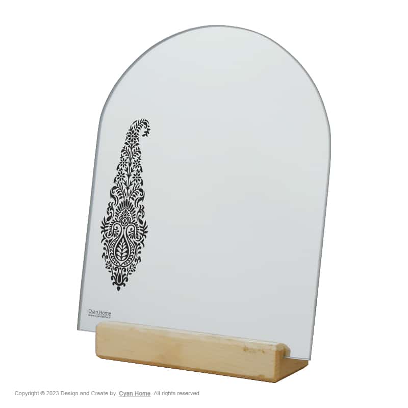 آینه رومیزی طرح سرو ایرانی