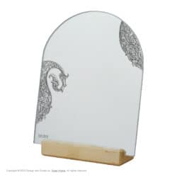 آینه رومیزی طرح بته جقه