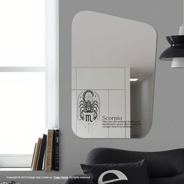 آیینه دیواری ماه آبان