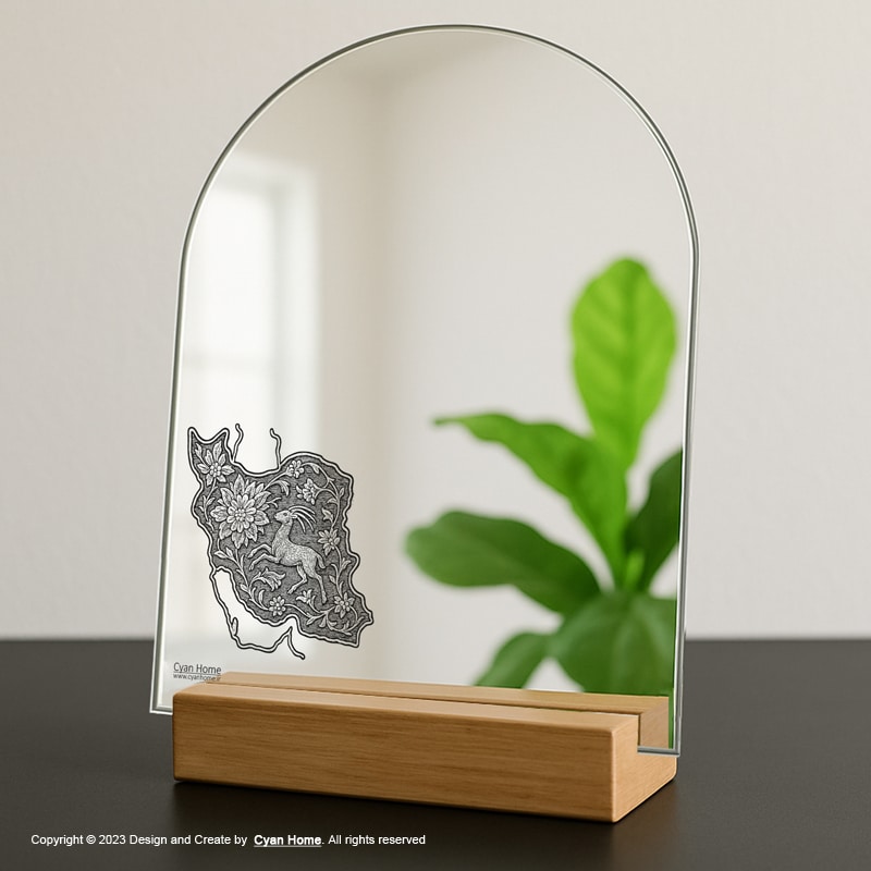 دکوراسیون میز کار نقشه ایران