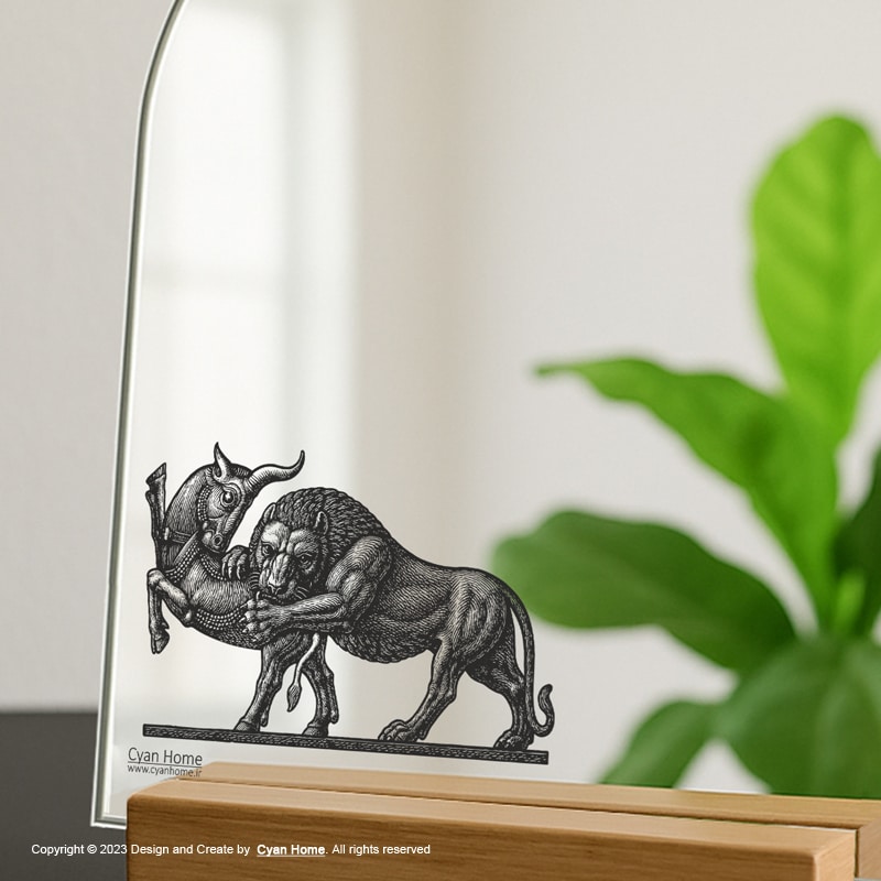 نماد شیر گاوشکن تخت جمشید