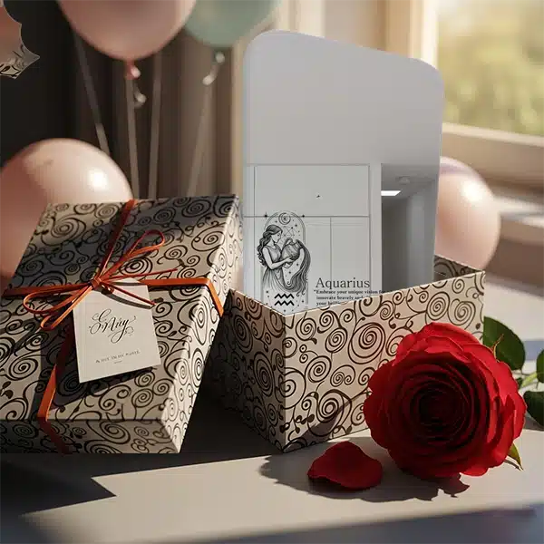 هدیه آینه ماه تولد بهمن