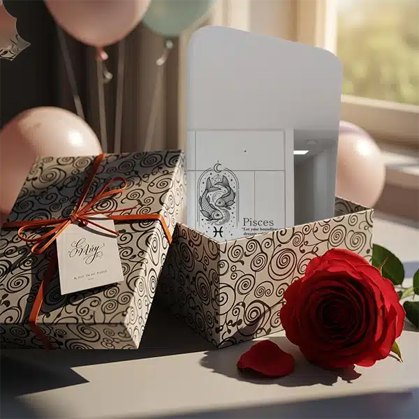 هدیه آینه ماه تولد اسفند