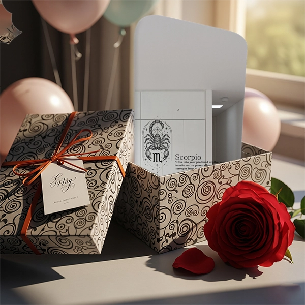 هدیه آینه ماه تولد آبان